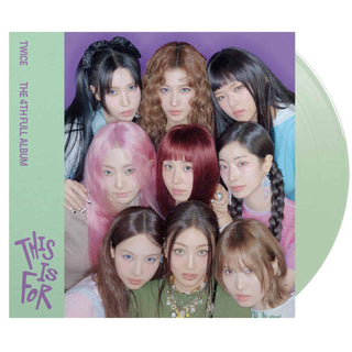 TWICE This Is For Vinyl (EXC, Honeydew Glitter, 1LP)
