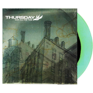 THURSDAY War All The Time (20th Anniversary) Vinyl, Cover Dent (Green Black, 12', 1LP)