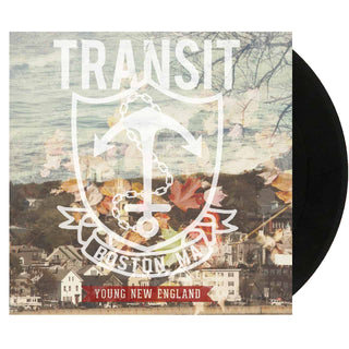 TRANSIT Young New England Vinyl (Black/Blue Marble, 12')