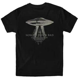 TAYLOR SWIFT Now I'm Down Bad Tshirt (Black)
