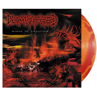 DECAPITATED Winds of Creation (25th Anniversary Edition) Vinyl (Red And Orange, 1LP) UK