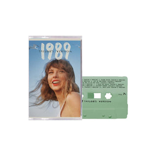 TAYLOR SWIFT 1989 (Taylor's Version) Cassette (EXC, Green, Jewel Case)