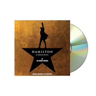 OST Hamilton : Original Broadway Cast Recording CD, Case Dent (Jewel Case)