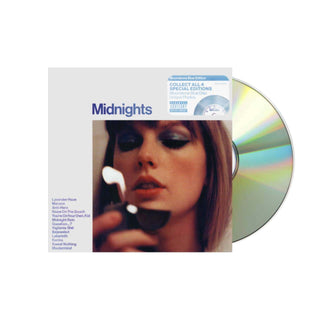 TAYLOR SWIFT Midnights Moonstone Blue Clean Version CD (Jewel Case)US