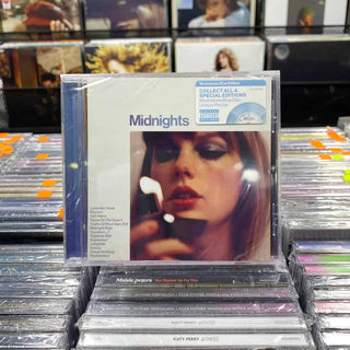 TAYLOR SWIFT Midnights: Moonstone Blue Edition CD (Jewel Case)US