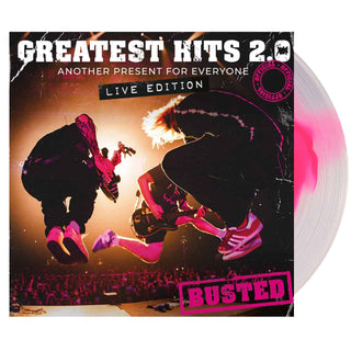 BUSTED Greatest Hits 2.0 (Another Present For Everyone) Vinyl (White Pink, 12', 2LP)