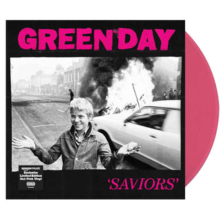 Saviors Vinyl, Cover Dent (AMZ, Pink, 1LP)  by GREEN DAY