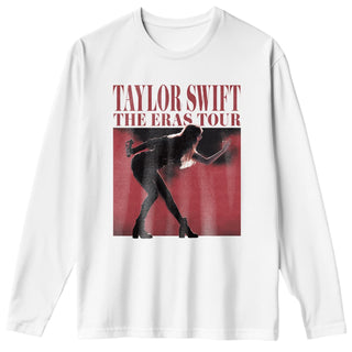 TAYLOR SWIFT The Eras Tour Photo Crewneck Sweater (White)