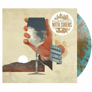 SLEEPING WITH SIRENS Let's Cheers To This Vinyl (Blue Orange Splatter, 1LP)