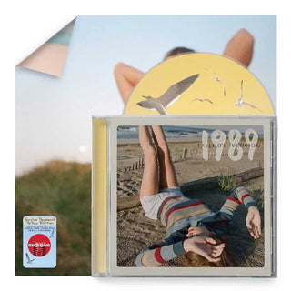 TAYLOR SWIFT 1989 (Taylor's Version) Sunrise Boulevard Yellow CD (Target, Jewel Case)