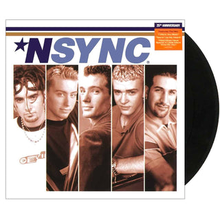 NSYNC Self Titled 25th Anniversary Vinyl (Black, 12', 1LP)