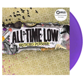 ALL TIME LOW Nothing Personal Vinyl (Purple, 12', 1LP)