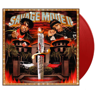 METRO BOOMIN, 21 SAVAGE Savage Mode II Vinyl (Red, 1LP)