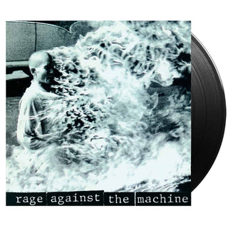 RAGE AGAINST THE MACHINE Self Titled Vinyl, Cover Dent (Black, 1LP)