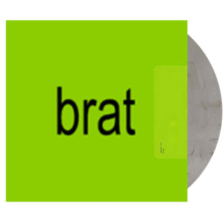 CHARLI XCX BRAT Vinyl (AMZ, Gray Marble, 12', 1LP)