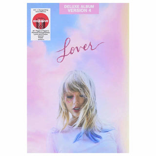 TAYLOR SWIFT Lover Deluxe Version 4 CD, Notebook (Target)