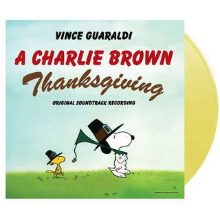 VINCE GUARALDI A Charlie Brown Thanksgiving Vinyl (Indie, Yellow Jelly Bean, 12', 1LP)