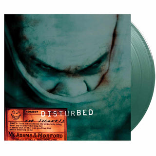 DISTURBED The Sickness 25th Anniversary Vinyl (Green, 12', 1LP)
