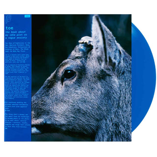 TOE The Book About My Idle Plot On a Vague Anxiety Vinyl (Blue, 12', 1LP)