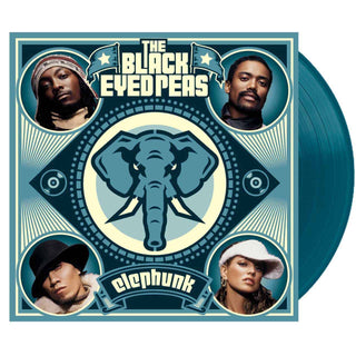 BLACK EYED PEAS Elephunk Vinyl, Cover Dent (Sea Blue, 12', 2LP)