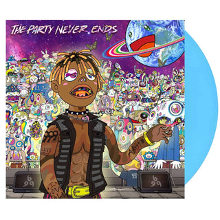 JUICE WRLD The Party Never Ends Vinyl (Target, Sky Blue, 12', 2LP)