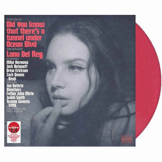 LANA DEL REY Did you know that there’s a tunnel under Ocean Blvd Vinyl, Cover Dent (Target, Pink, 2LP)