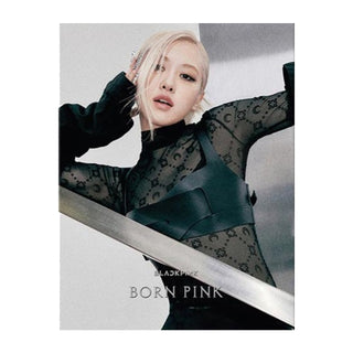BLACKPINK Born Pink Rose CD (Casebook)