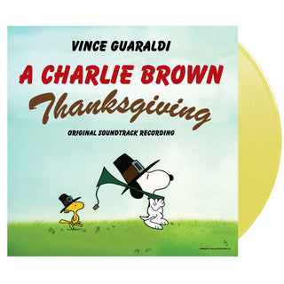 VINCE GUARALDI A Charlie Brown Thanksgiving Vinyl (Indie, Yellow Jelly Bean, 1LP)