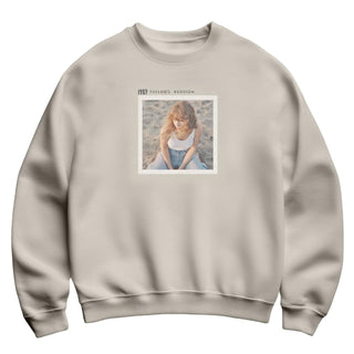 TAYLOR SWIFT 1989 (Taylor's Version) Crewneck Sweater (Beige Natural)
