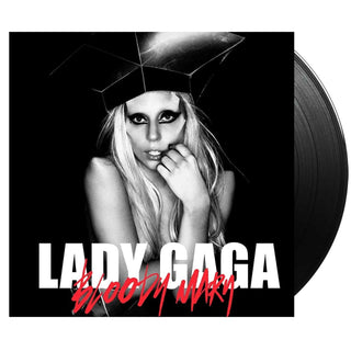 LADY GAGA Bloody Mary Etched  Vinyl (Black, 1LP)