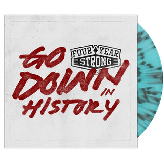 FOUR YEAR STRONG Go Down In History Vinyl (White Blue Silver Splatter, 12', 1LP)