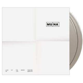 MUNA Live At The Greek Theatre Los Angeles Vinyl (Silver, 2LP)