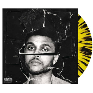 THE WEEKND Beauty Behind The Madness Vinyl, Cover Dent (UO, Yellow Splatter, 12', 2LP)