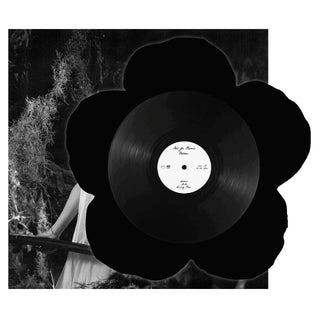 NOT FOR RADIO Bloom flower shaped Vinyl, Cover Dent (Black, 12', 1LP)