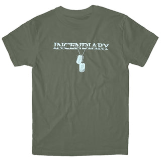 INCENDIARY Fearing The Revolution Tshirt (Olive Green)