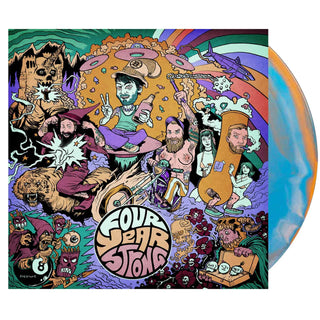 FOUR YEAR STRONG Self Titled Orange/Blue Vinyl (Multicolor, 12', 1LP)