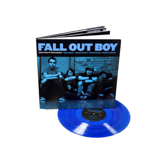 FALL OUT BOY Take This To Your Grave 20th Anniversary Vinyl, Book (Transparent Blue, 12', 1LP)