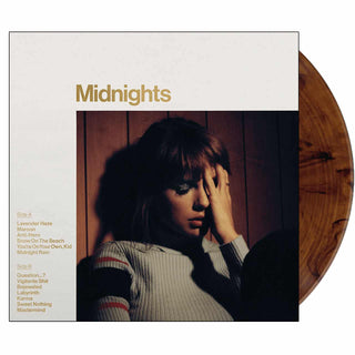 TAYLOR SWIFT Midnights: Mahogany Edition Vinyl (Brown, 12', 1LP)US