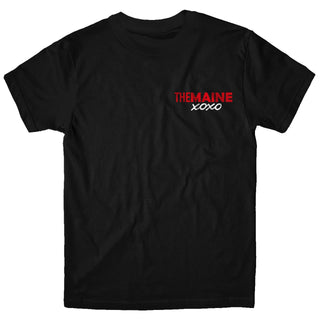 THE MAINE XOXO Rs  Tshirt (Black)
