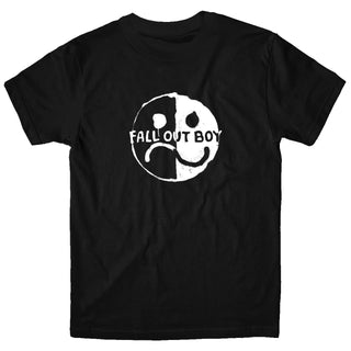 FALL OUT BOY Smile Frown Tshirt (HT, Black)