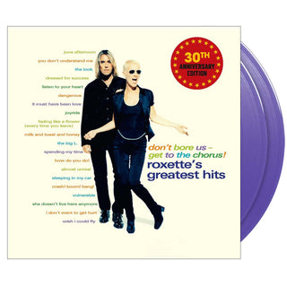 ROXETTE Don't Bore Us - Get to the Chorus! Roxette's Greatest Hits Vinyl (Purple, 2LP)