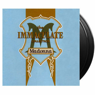MADONNA The Immaculate Collection Vinyl, Cover Dent (Black, 12', 2LP)