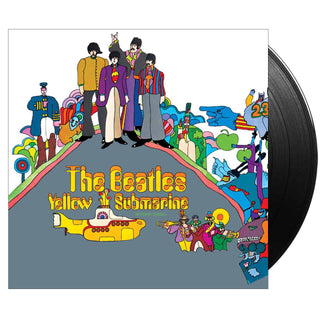 THE BEATLES Yellow Submarine Vinyl, Cover Dent (Black, 12', 1LP)