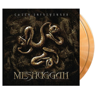 MESHUGGAH Catch Thirtythree 20th Anniversary Vinyl (Gold White Marble, 12', 2LP)