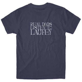 LAUFEY Real Dads Listen to Laufey Tshirt (Navy)