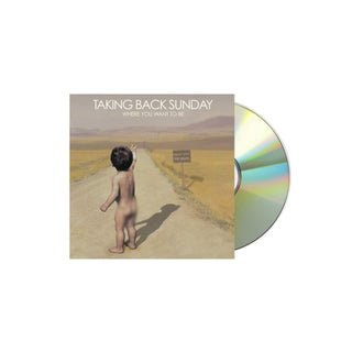 TAKING BACK SUNDAY Where You Want to Be CD (Jewel Case)