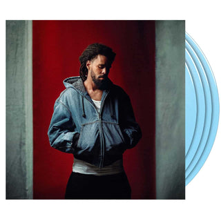 JCOLE The Fall-Off Alternative Cover Vinyl (Blue, 12', 4LP)