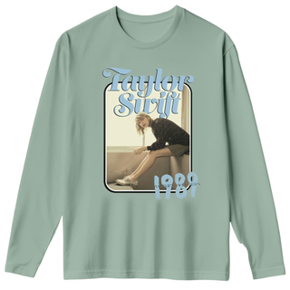 TAYLOR SWIFT From The Vault 1989 (Taylor's Version) Longsleeve Tshirt (Green)