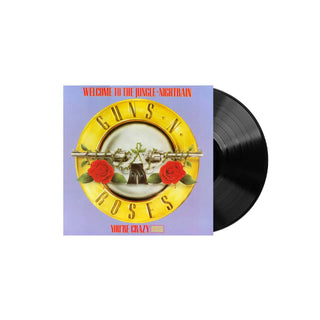 GUNS AND ROSES Welcome to the Jungle/Nightrain Vinyl (Target, Black, 4')