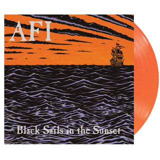 AFI Black Sails In The Sunset (25th Anniversary) Vinyl, Cover Dent (Orange, 12', 1LP)